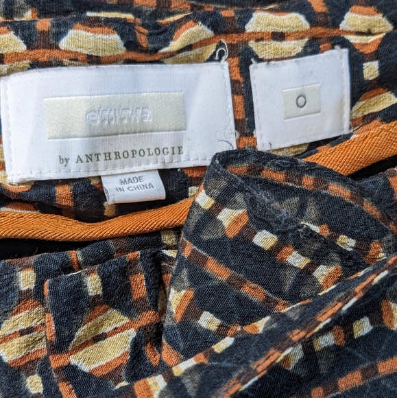 Ett:twa by Anthropologie Patterned Pants Size 0 - Picture 4 of 10